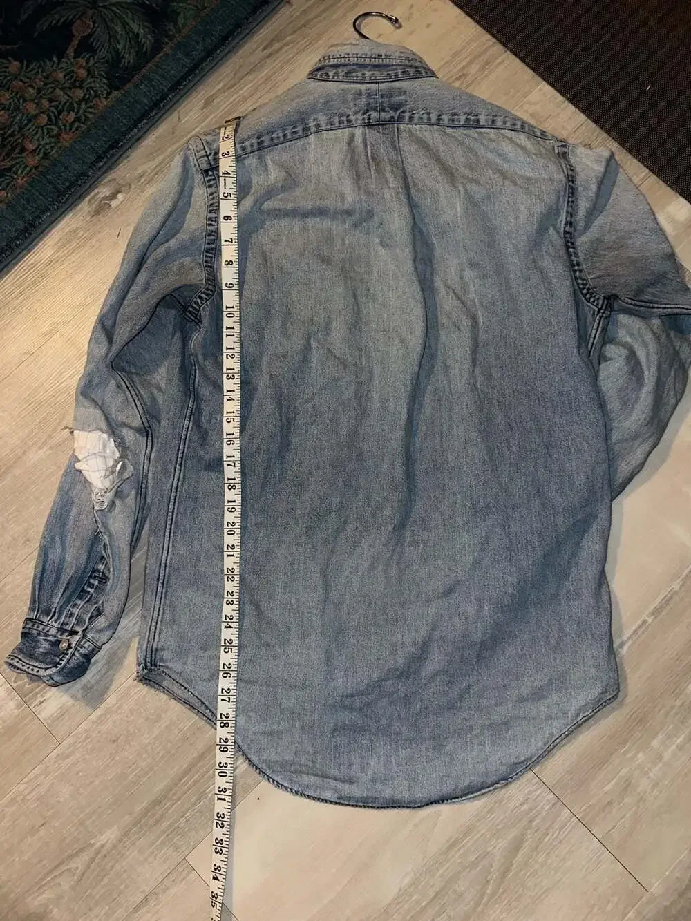 Vintage Polo Country Ralph Lauren Denim Button-Up Long Sleeve Shirt